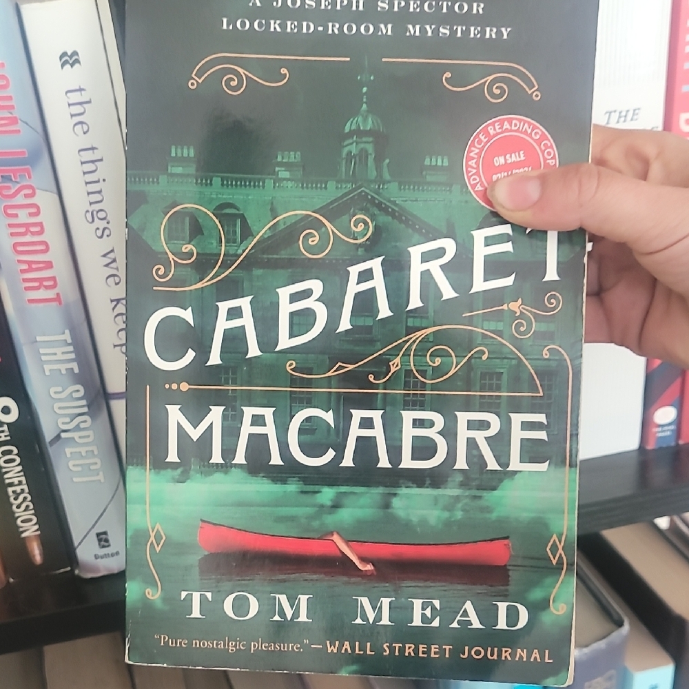 Cabaret Macabre Book by Tom Mead